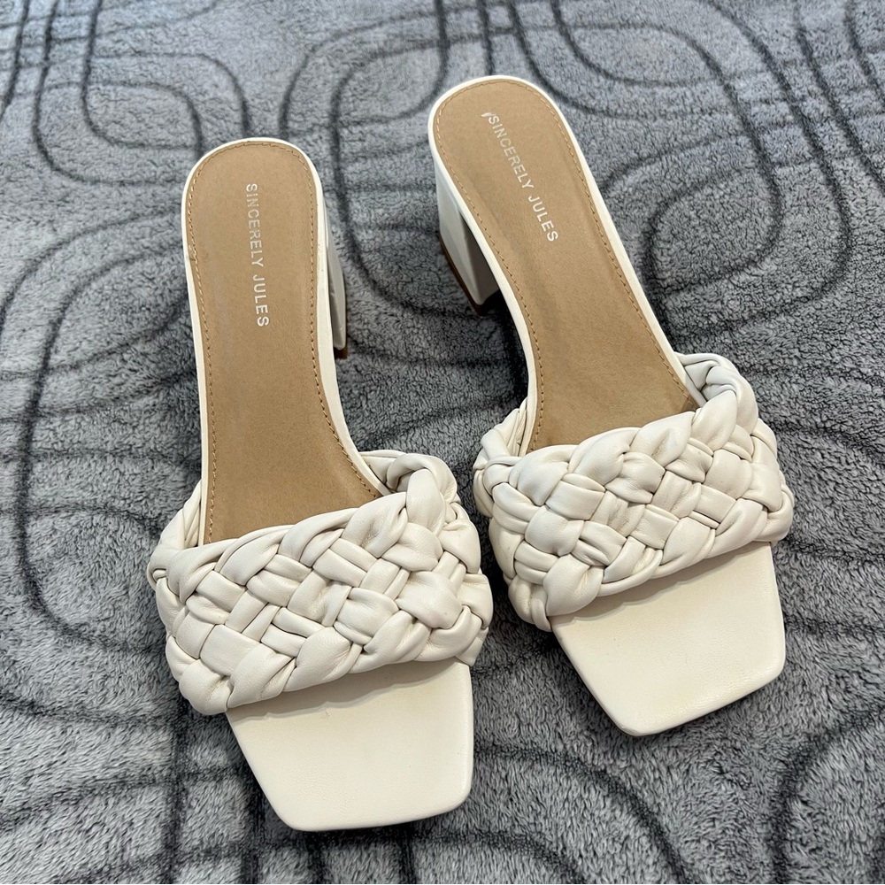 Sincerely Jules block heels size 8.5